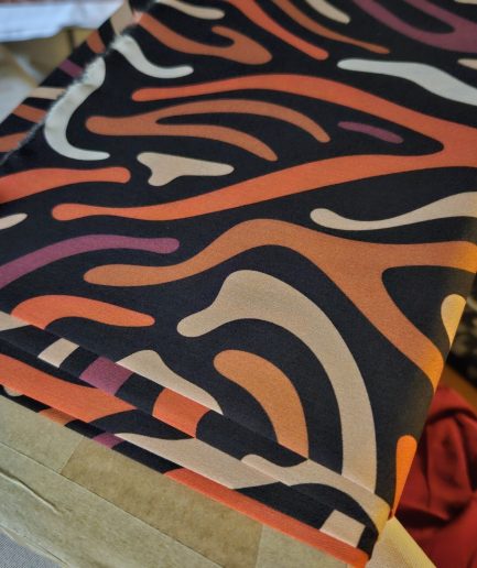 "Fins de rouleaux" Zyba Night - Viscose 1,60m